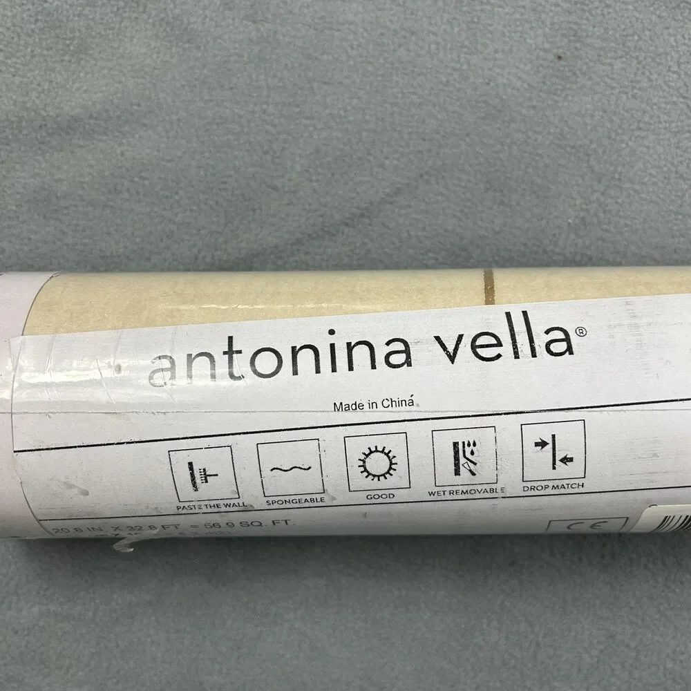 Antonina Vella Wallpaper Modern Metals Second Edition Nazca 2 Rolls 56.9 SQ FT‎